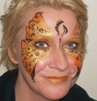 Butterfly Face Painting