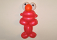 Elmo Balloon Twisting