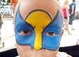 Wolverine Face Painting