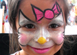 Hello Kitty Face Painting