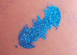 Batman Glitter Tattoo