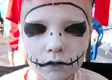 Jack Skellington Face Painting