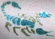 Scorpion Glitter Tattoo