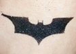 Batman Glitter Tattoo