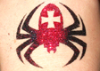 Spider Glitter Tattoo