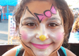 Hello Kitty Face Painting