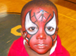 Spiderman Face Painting