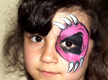 Monster Eye Face Painting